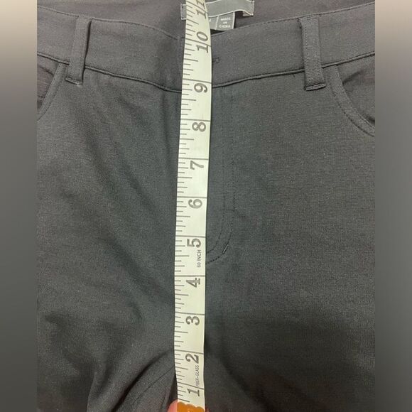 Vince Women Pants Taper Leg Zipper Button Equestrian charcoal, gray size 4 - Picture 12 of 13